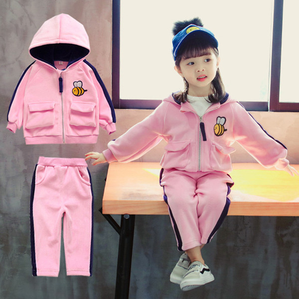 Gyerekkészlet lányoknak két színben - rózsaszín és kék