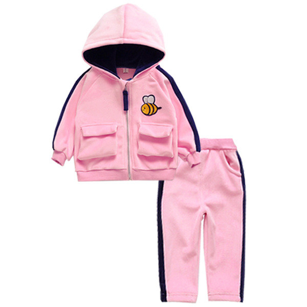 Gyerekkészlet lányoknak két színben - rózsaszín és kék