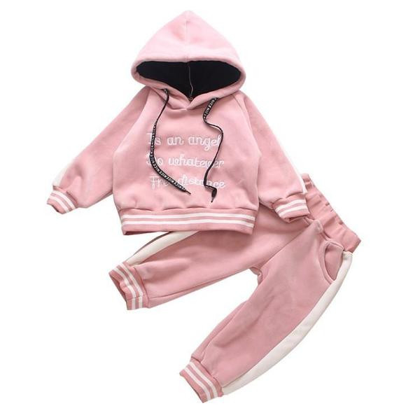 Modern gyerek szett lányoknak kék és rózsaszín színben