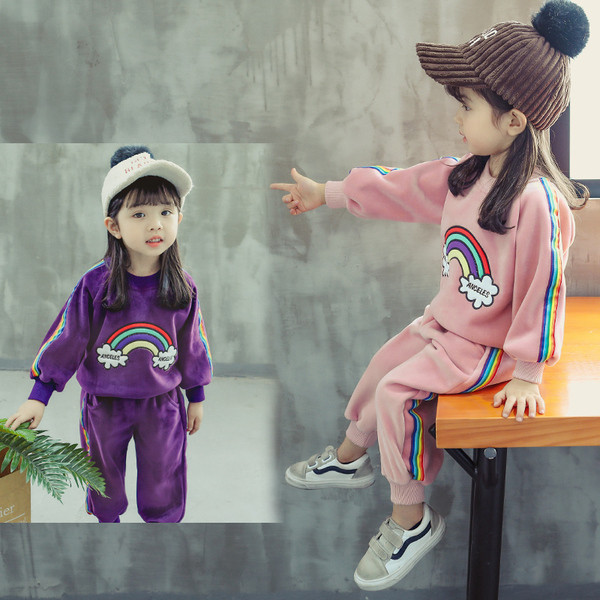 Gyerekkészlet lányoknak többféle színben, különböző alkalmazással