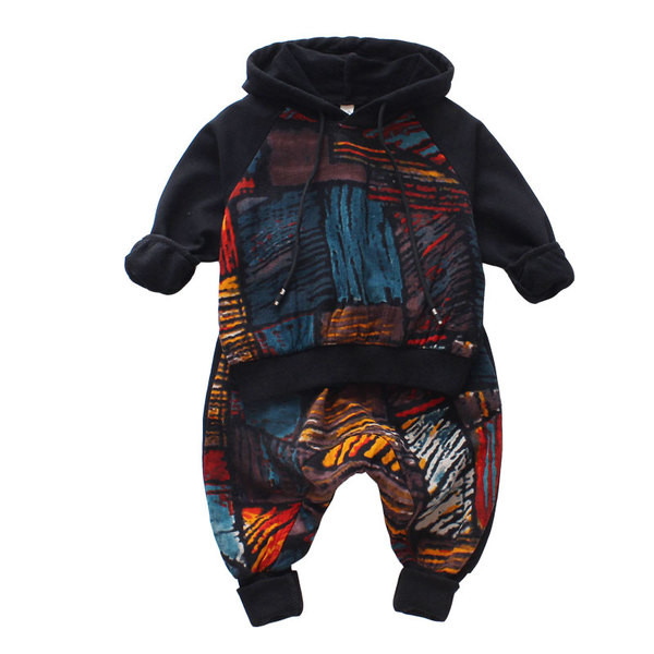 Aktuális gyerek szett fiúknak fekete színben