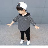 Παιδικό σετ με κουκούλα για αγόρια σε δύο χρώματα