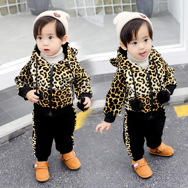 Tigrismintás gyerekkészlet lányoknak