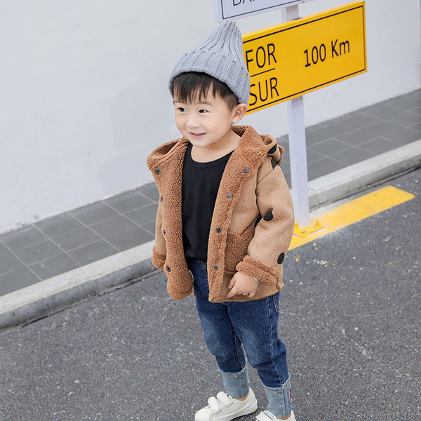 Παιδικό μπουφάν για αγόρια σε δύο χρώματα