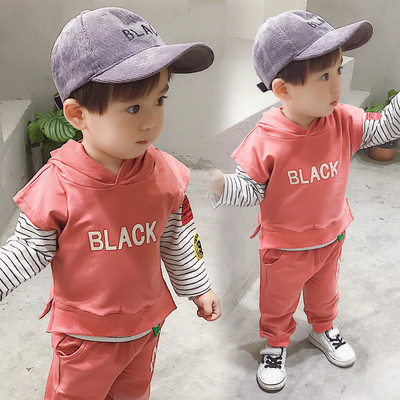 Παιδικό σετ για αγόρια σε δύο χρώματα - κίτρινο και ροζ