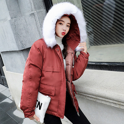 Napi téli kabát négy színben kapucnival és pehellyel