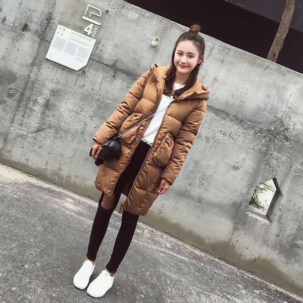 Дамско модерно яке с качулка в шест цвята