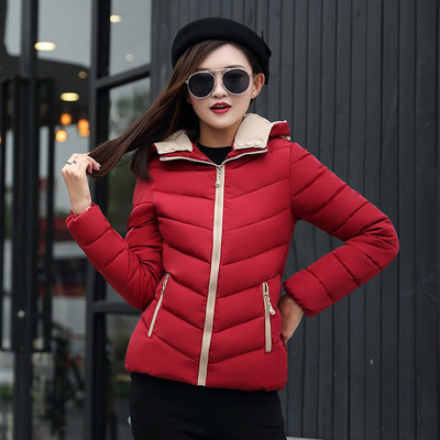 Női kabát kapucnival több színben