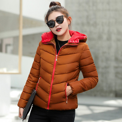 Női kabát kapucnival több színben