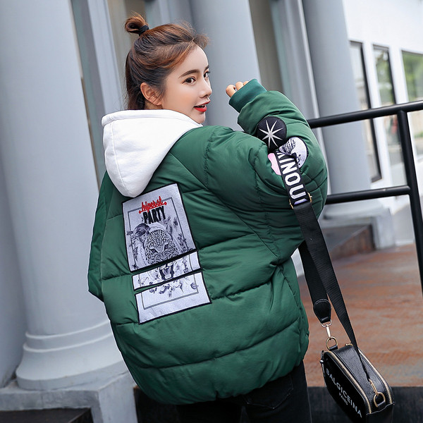 Női kabát több színben mintával