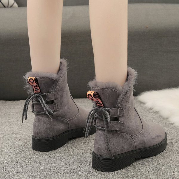 Új női csizma puha béléssel, fekete és szürke színben