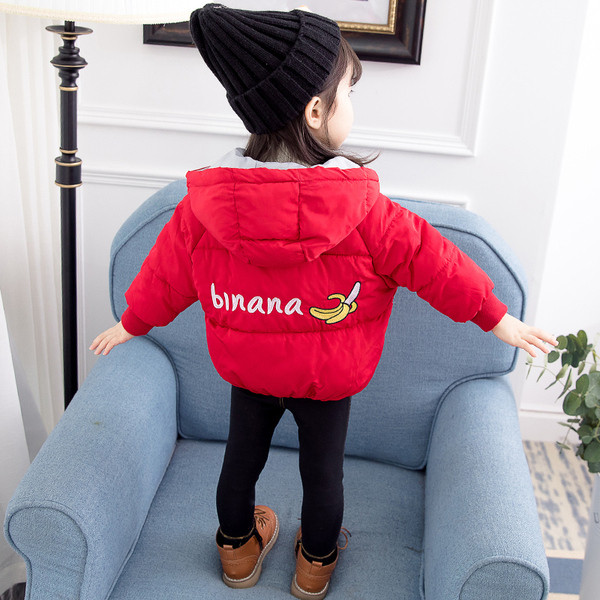 Παιδικό χειμωνιάτικο  μπουφάν για κορίτσια σε διαφορετικά χρώματα