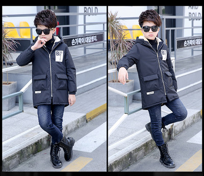 Μοντέρνο παιδικό μπουφάν για αγόρια σε τρία χρώματα