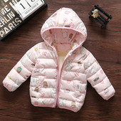 Jelenlegi gyerekkabát lányoknak két színben