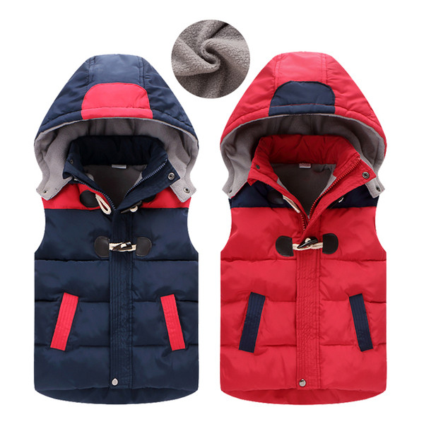 Vesta moderna pentru copii pentru baieti in doua culori