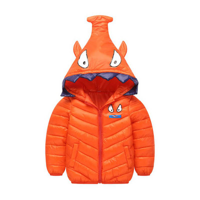 Μοντέρνο μπουφάν με τρισδιάστατο στοιχείο για κορίτσια και αγόρια