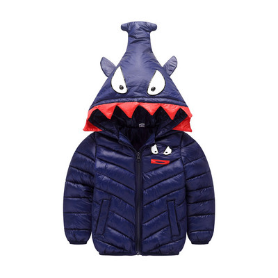 Μοντέρνο μπουφάν με τρισδιάστατο στοιχείο για κορίτσια και αγόρια