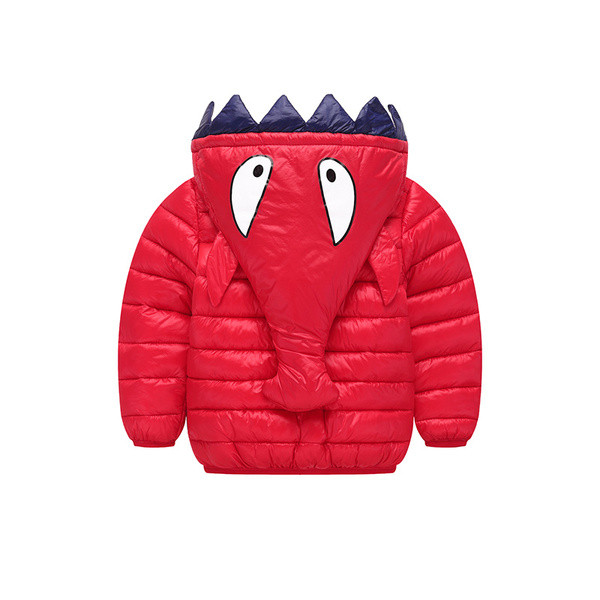 Μοντέρνο μπουφάν με τρισδιάστατο στοιχείο για κορίτσια και αγόρια