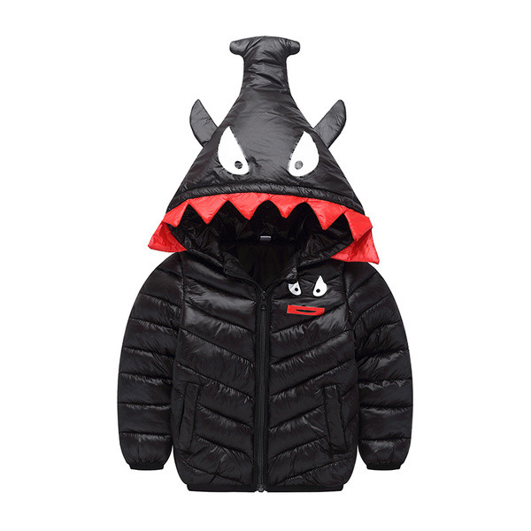 Μοντέρνο μπουφάν με τρισδιάστατο στοιχείο για κορίτσια και αγόρια