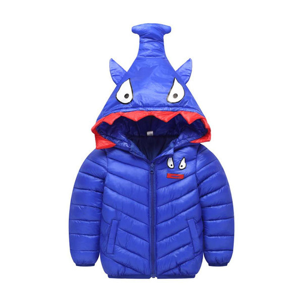 Μοντέρνο μπουφάν με τρισδιάστατο στοιχείο για κορίτσια και αγόρια