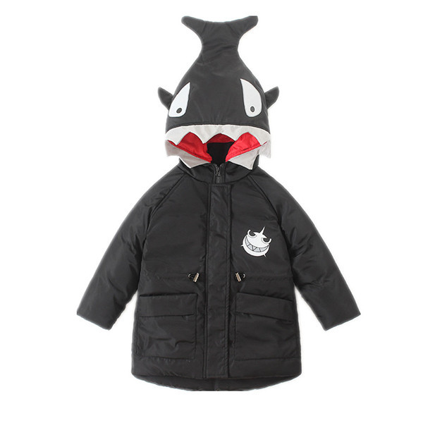 Geaca de copii actuala pentru baieti in trei culori cu element 3D