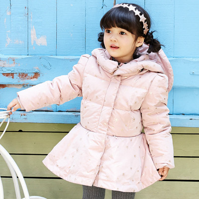 Μοντέρνο παιδικό μπουφάν για τα κορίτσια σε δύο χρώματα
