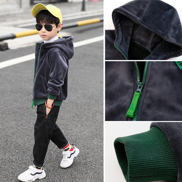 Gyermek kabát fiúknak két modellben - több színben