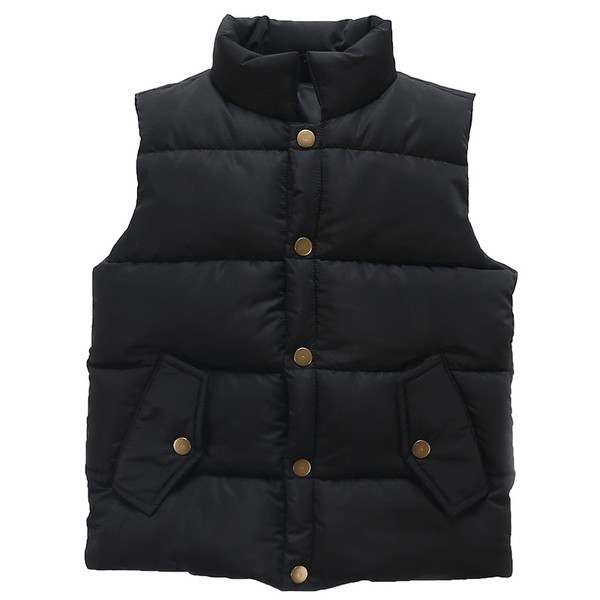 Gyermek mellény fiúknak két színben - fekete és zöld