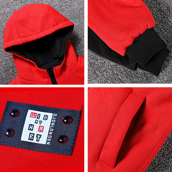 Modern kétoldalas gyerekkabát fiúknak két színben