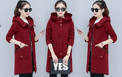 Stílusos női hosszúkabát több színben