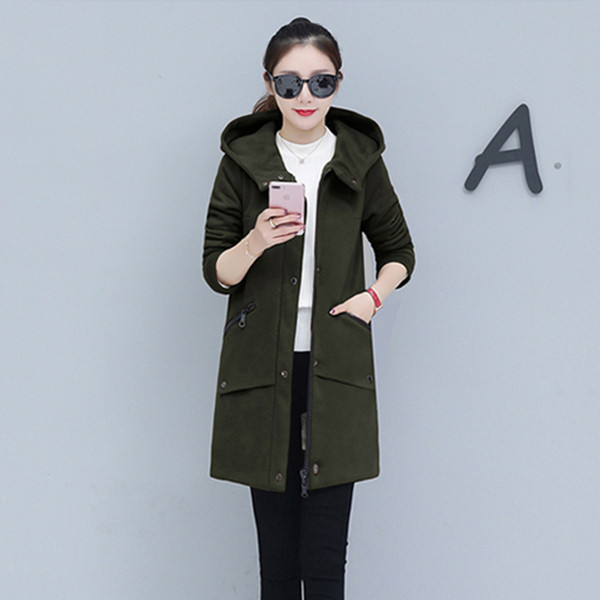 Stílusos női hosszúkabát több színben