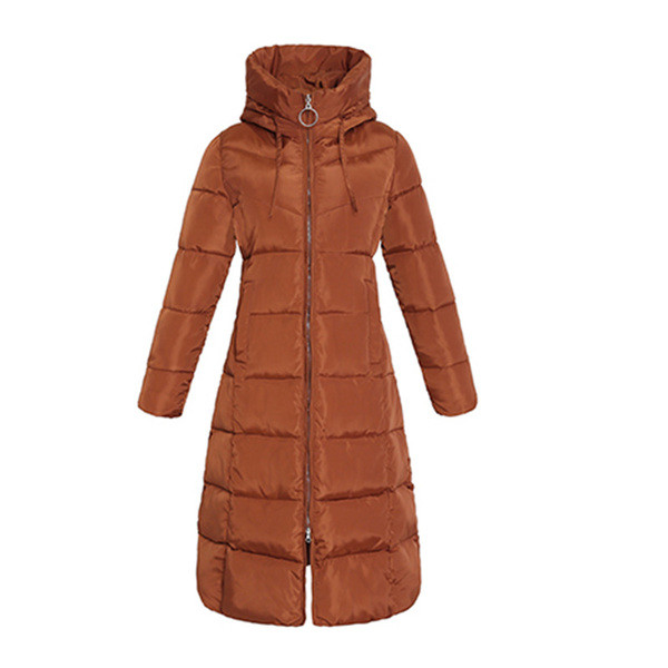 Stílusos női hosszú kabát három színben