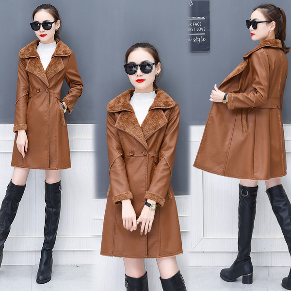 Stílusos női hosszúkabát három színben