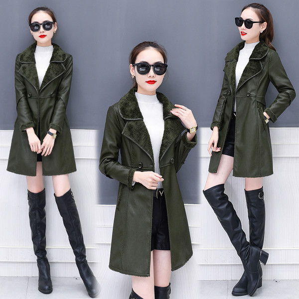 Stílusos női hosszúkabát három színben