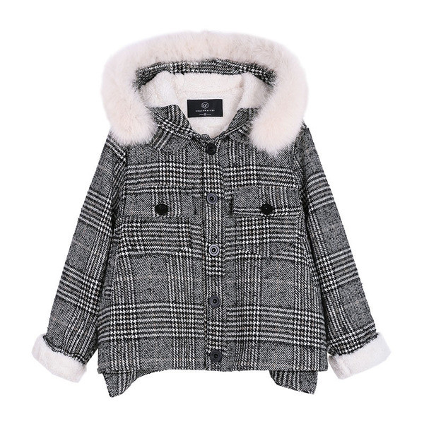 Stílusos széles női kabát