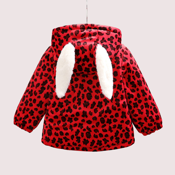 Gyerek dzseki lányoknak szalagos, pehely és mintás három színben