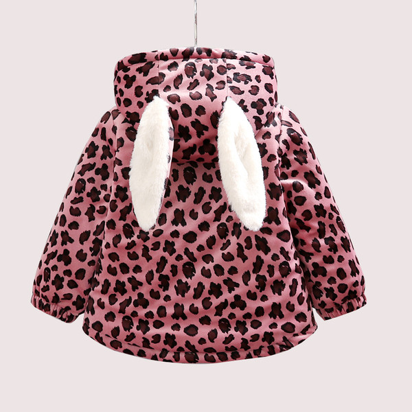 Gyerek dzseki lányoknak szalagos, pehely és mintás három színben