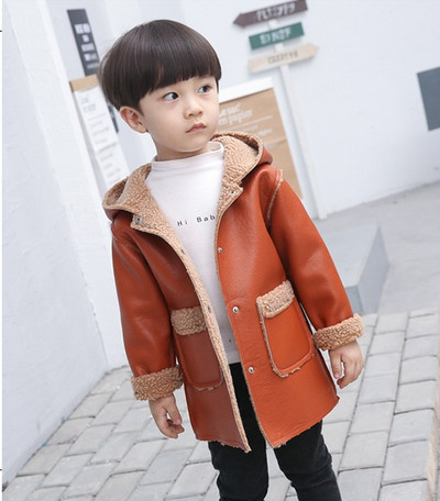 Κομψό παιδικό παλτό σε τρία χρώματα