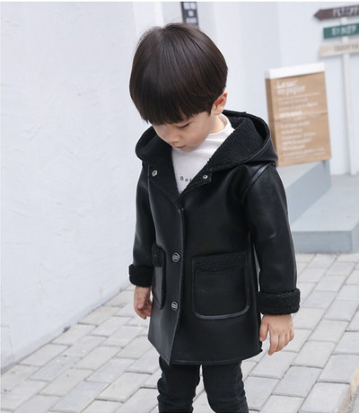 Κομψό παιδικό παλτό σε τρία χρώματα