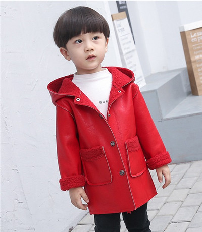 Κομψό παιδικό παλτό σε τρία χρώματα