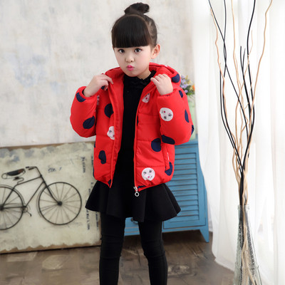 Χειμερινό παιδικό μπουφάν για κορίτσια με κουκούλα  σε δύο μοντέλα