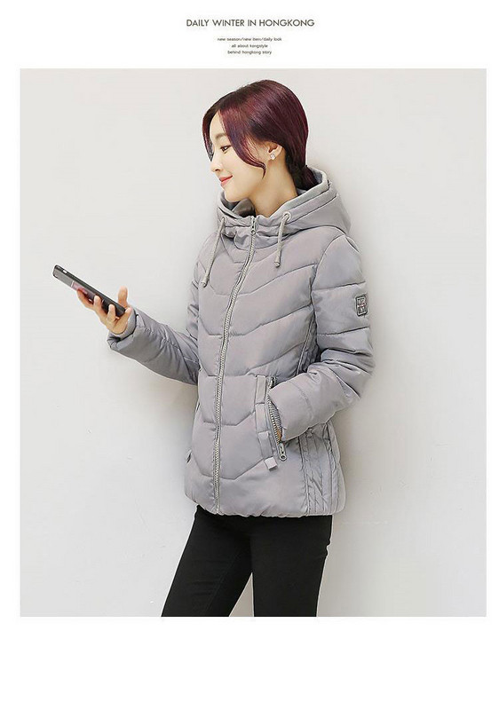 Modern női kabát négy színben