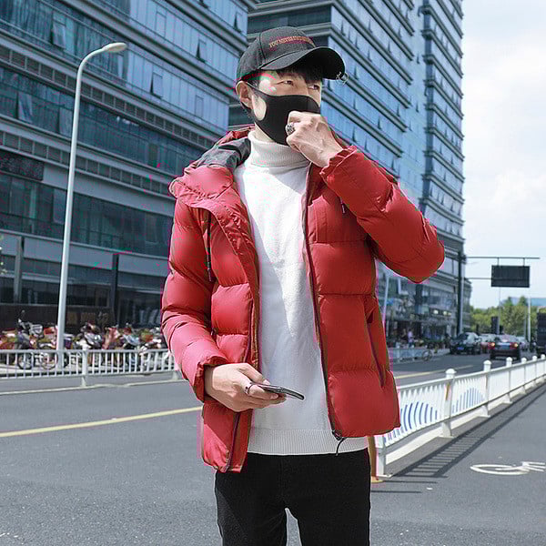 Alkalmi férfi dzseki vastag béléssel, négy színben