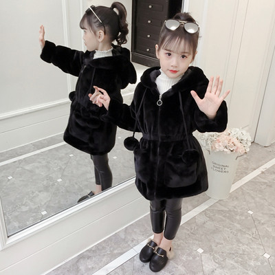 Κομψό παιδικό μπουφάν με κουκούλα και τσέπες σε διάφορα χρώματα