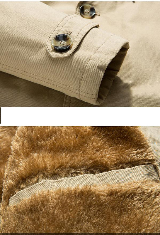 Férfi esőkabát puha béléssel, különböző színekben