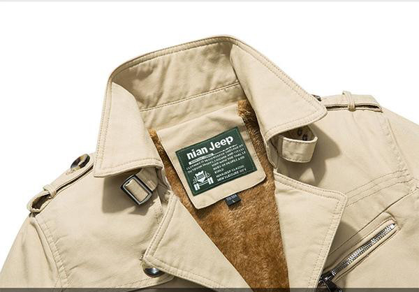 Férfi esőkabát puha béléssel, különböző színekben