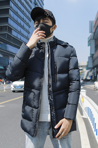 Casual ανδρικό  μπουφάν με μεγάλες τσέπες σε τρία χρώματα