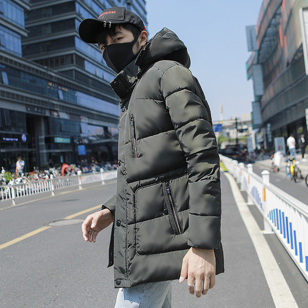 Casual ανδρικό  μπουφάν με μεγάλες τσέπες σε τρία χρώματα