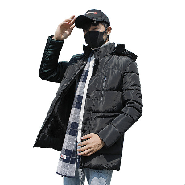 Casual ανδρικό  μπουφάν με μεγάλες τσέπες σε τρία χρώματα