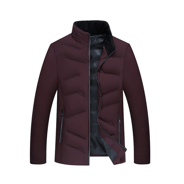 Jachetă groasă pentru bărbați pur în patru culori